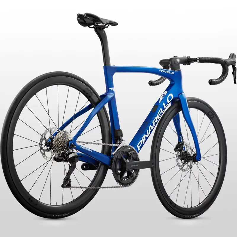 Pinarello F5 Carbon Road Bike with Shimano 105 Di2 : IMPULSE BLUE-2